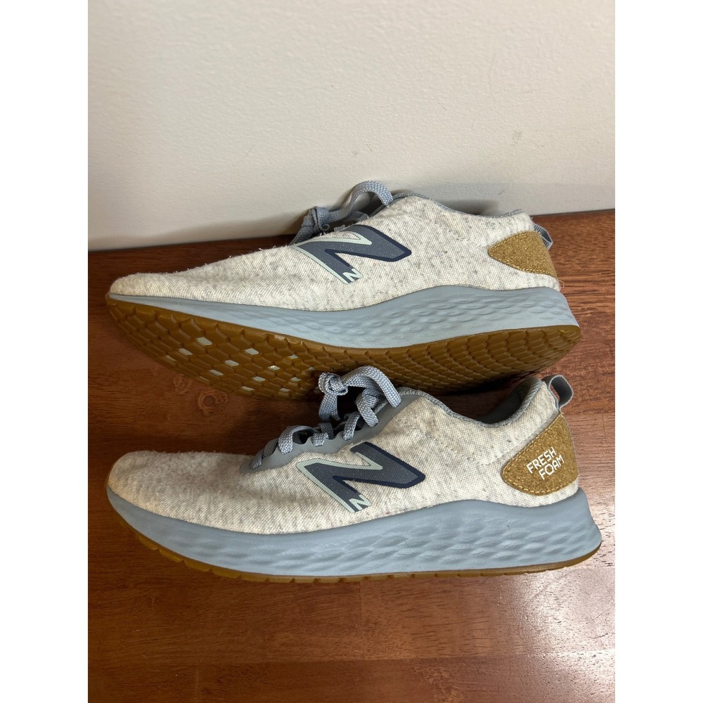 New Balance Grey Blue Fresh Foam Arishi Sneakers Womens 8.5 - Picture 5 of 10